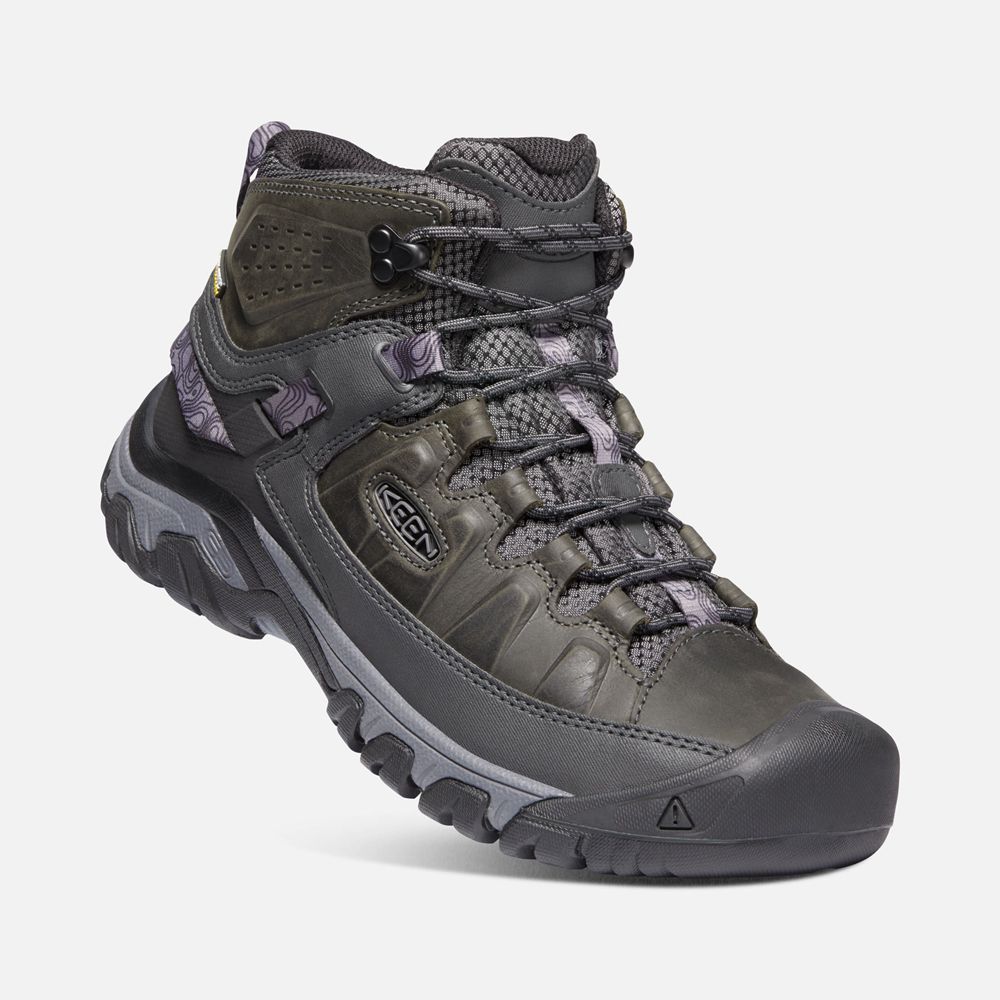 Bottes de Randonnée Keen Homme Noir | Targhee Iii Waterproof Mid | QRPFE-0825